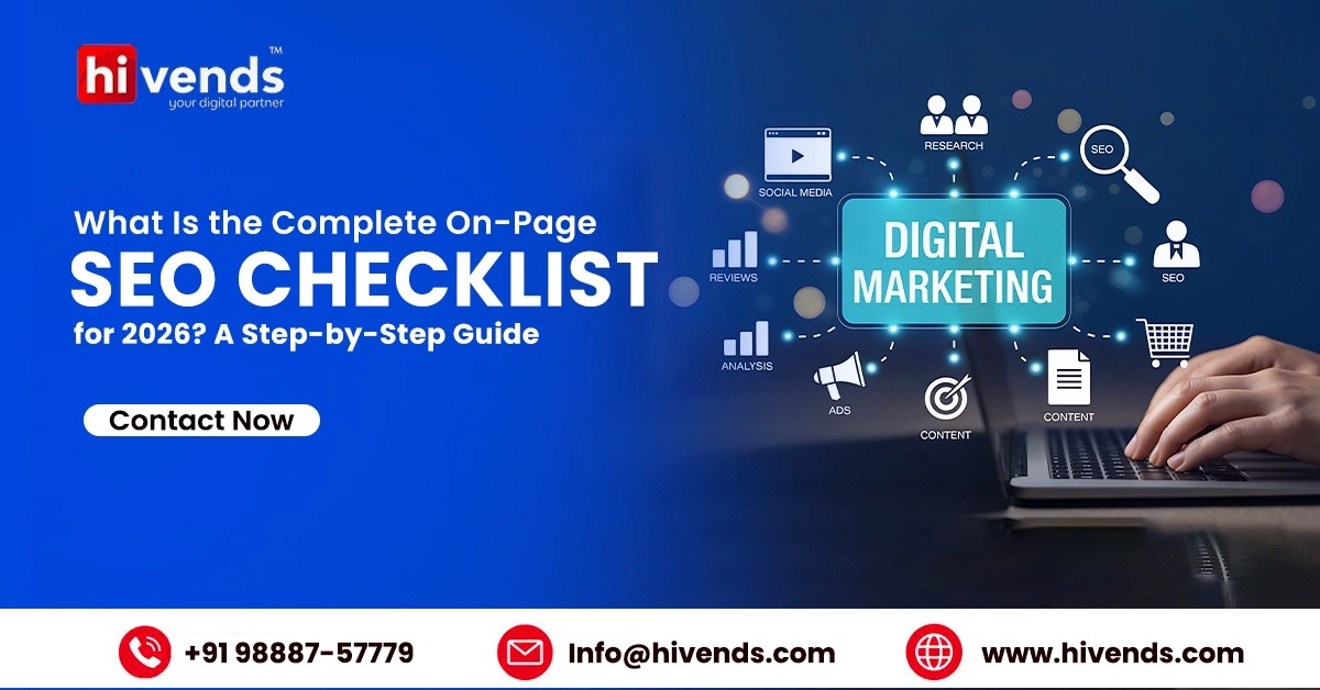What Is the Complete On-Page SEO Checklist for 2026? A Step-by-Step Guide